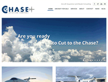 Tablet Screenshot of chaseaviation.com